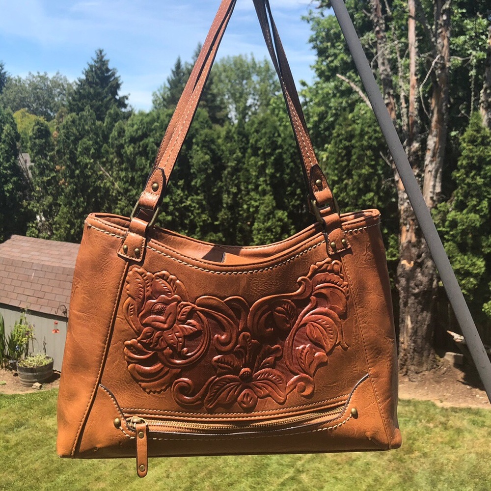 Bøc Brown Leather purse